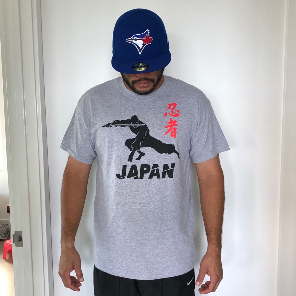 Vintage ninja t shirt 80's cool